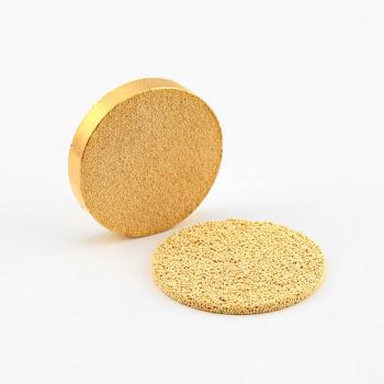 Filtro metallico poroso sinterizzato