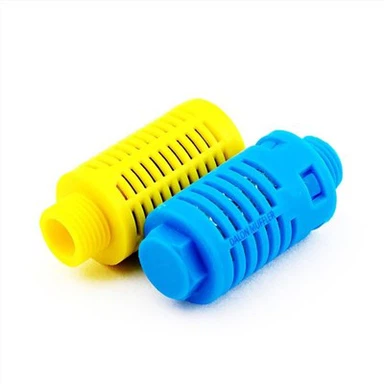 Silenziatore di scarico in plastica