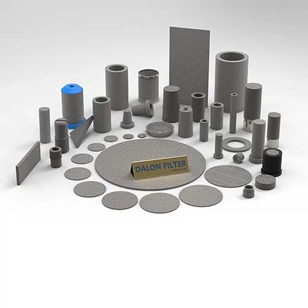 Filtro a stoppino in acciaio inossidabile in metallo sinterizzato