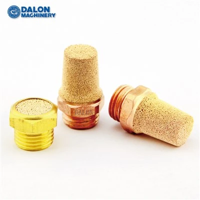 Silenziatore in bronzo microporoso ad aria
