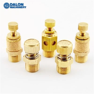 Silenziatore con elemento pneumatico in bronzo